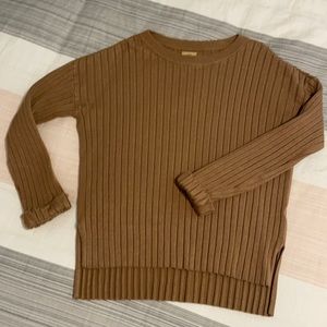 Brown Zara kids sweater.